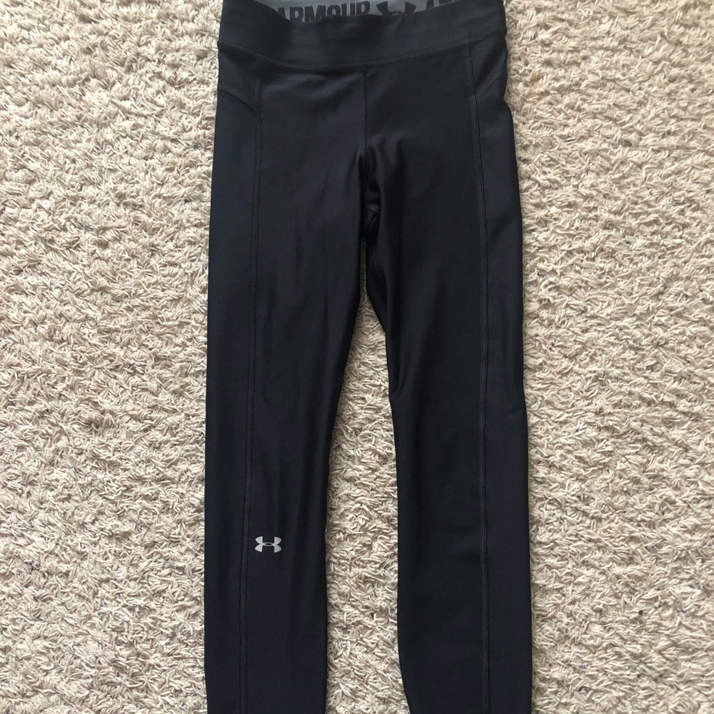 cropped leggings // under armour